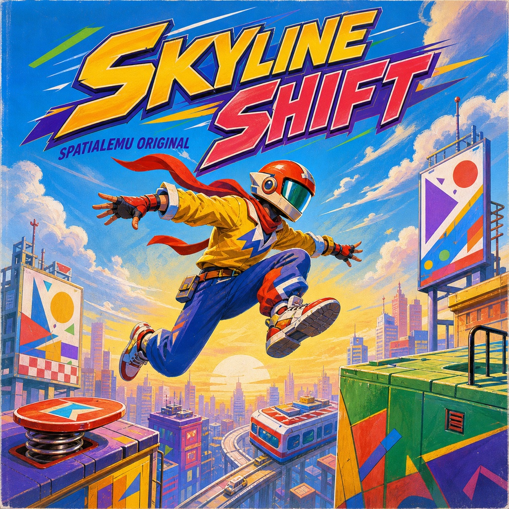 Skyline Shift, original demo cover artwork